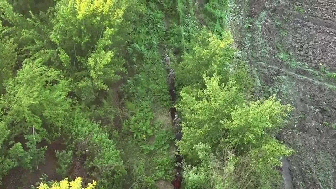 UNECO Dünya Kültür Mirası Listesi’ndeki Hevsel Bahçeleri'nde hava destekli uyuşturucu operasyonu