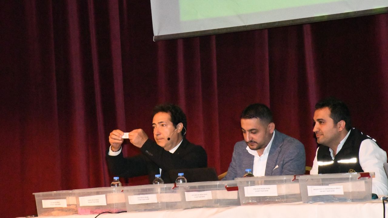Malatya’da 714 iş yeri için kura çekimi yapıldı