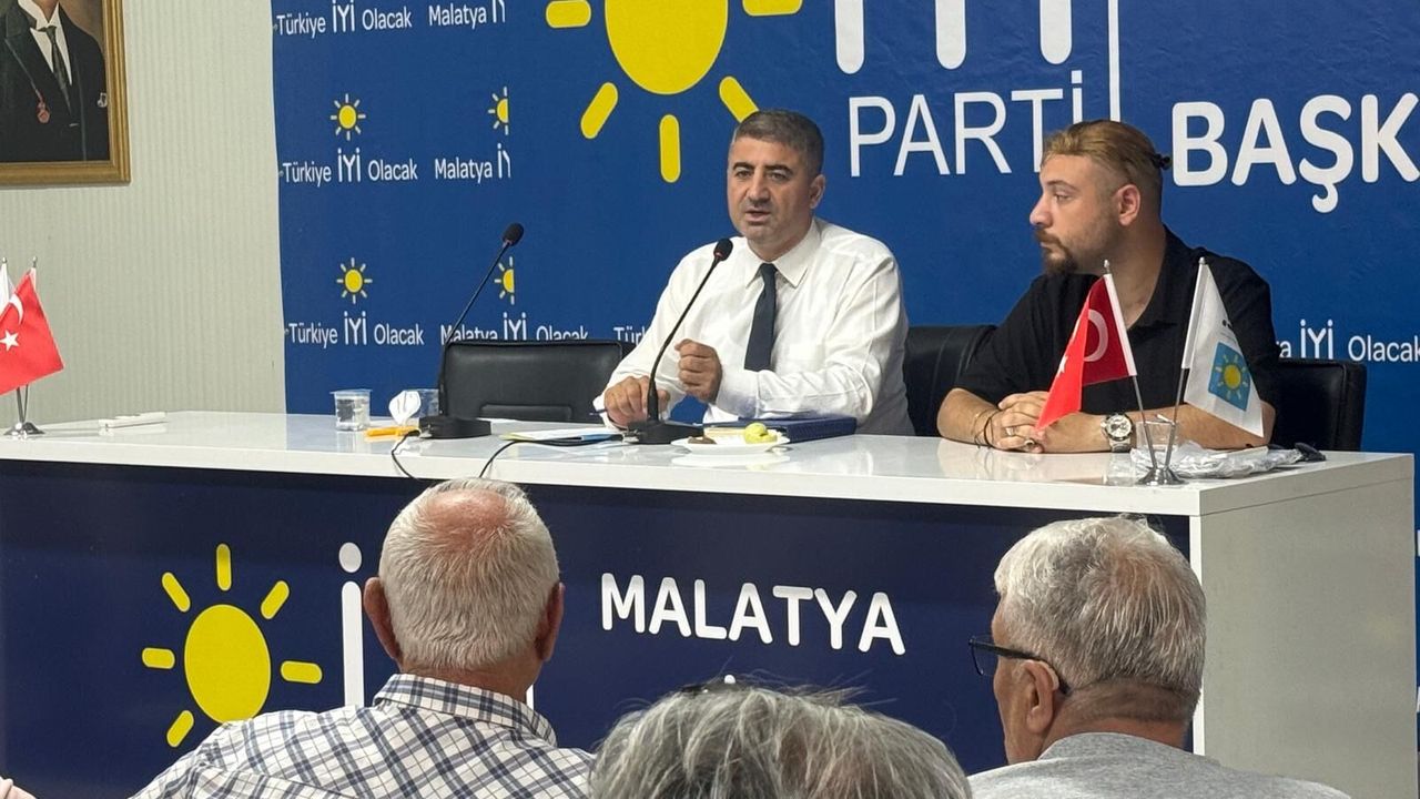 İYİ Parti Malatya'da Yönetim Netleşti: Serdar Yıldız Başkanlığındaki Liste Açıklandı!