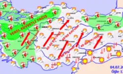 Meteoroloji'den sağanak uyarısı....