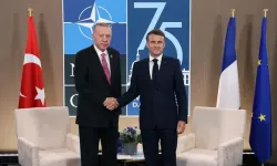 Cumhurbaşkanı Erdoğan, Fransa Cumhurbaşkanı Macron ile bir araya geldi