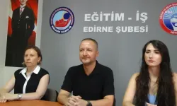 Eğitim İş Sendikası Edirne Şubesi: "Eğitimde tarikat ve cemaatlere geçit vermeyeceğiz"