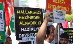 Kiltepe Mahallesinde rezerv alan isyanı: Borçlanmak istemiyoruz! 