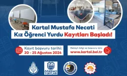 Kartal Belediyesi Mustafa Necati Yükseköğrenim Kız Öğrenci Yurdu’na kayıtlar başladı 