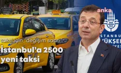 İmamoğlu duyurdu: İstanbul’a 2 bin 500 yeni taksi