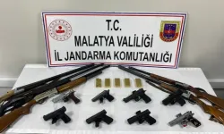 Malatya'da silah ticareti yapan 6 şüpheli yakalandı