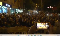 Diyarbakır'da, katledilen Narin Güran için protesto yürüyüşü...