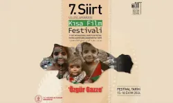 "Siirt Kısa Film Festivali"nin bu yılki teması "Özgür Gazze" olacak