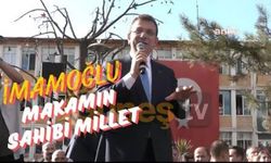 Ekrem İmamoğlu Turhal'dan seslendi: "Makamın sahibi millet"