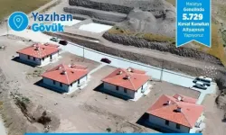 Yazıhan’da yeni 4 kırsal konutun altyapısı bitti!