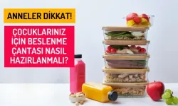 Anneler Dikkat! Çocuklarınız İçin Beslenme Çantası Nasıl Hazırlanmalı?