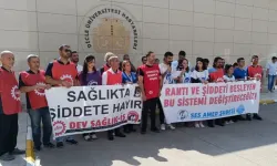 Diyarbakır’da sağlık çalışanlarına şiddete protesto