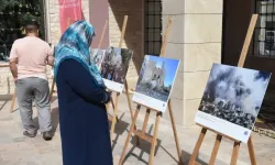 Malatya'da "İnsanlığın Gözyaşı Filisin" fotoğraf sergisi açıldı