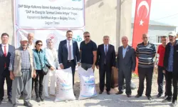 Ağın ilçesinde üreticilere 125 ton tohum desteği