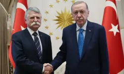 Cumhurbaşkanı Erdoğan, Macaristan Ulusal Meclis Başkanı Köver'i kabul etti