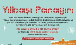 Çeşme’de yılbaşı panayırı başlıyor