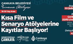 Çankaya Belediyesi'nden kısa film yapımı ve senaryo yazım eğitimi 