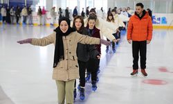 Gençlik ve Spor Bakanlığının projesi öğrencileri "kış sporlarıyla" tanıştırdı