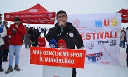 Muş'ta kar festivali düzenlendi