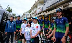 Diyabetli sporculardan oluşan Team Novo Nordisk, Türkiye Turu'nda diyabetli çocuklarla buluştu