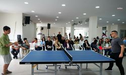Beylikdüzü’nün özel sporcuları, masa tenisinde ter döktü 