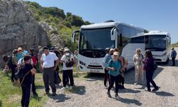 Bodrum Belediyesi'nin kültür ve doğa yürüyüşünde Hıdırellez kutlaması