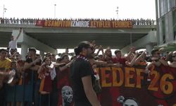 Galatasaray, Göztepe: Taraftarlardan coşkulu karşılama