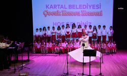 Kartal Belediyesi Çocuk Korosu, Soğanlık Kültür Merkezi’nde sanatseverlerle buluştu