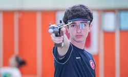 Avrupa Gençlik Olimpik Festivali'nden davet alan milli atıcı Ömer Tuna'nın gözü olimpiyatlarda