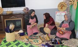 Buğday saplarıyla yapılan tescilli sanat, kurslarla gelecek kuşaklara aktarılıyor