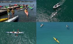 Geleceğin su sporcuları Karadeniz'de yetişiyor