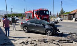 Malatya'da iki otomobilin çarpıştığı kazada 1 kişi öldü, 1 kişi yaralandı