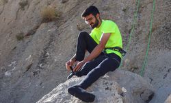 Tek bacağıyla zirveleri zorlayan sporcu, para tırmanışta ilk şampiyon olmayı hedefliyor