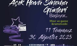 Çankaya Belediyesi Açık Hava Sinema Günleri, 11 Temmuz'da başlıyor