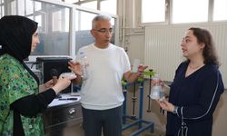 Çöpe giden pet şişeler Atatürk Üniversitesinde depreme karşı güce dönüştürüldü