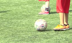 Çankaya Futbol Yaz Spor Okulu'nda ilk antrenman heyecanı