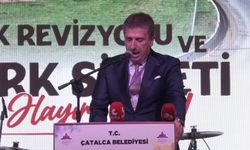 Çatalca 24’üncü Erguvan Kültür ve Sanat Festivali’nde Atatürk Silüeti açıldı, Malazgirt Zaferi anıldı