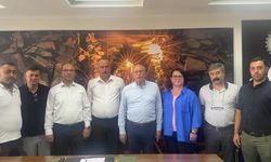 CHP'li Çakırözer, grevleri ertelenen Kırka ETİ Maden emekçilerini ziyaret etti
