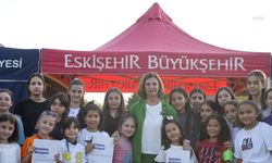 Eskişehir'de çocuklar yaz tatilini  sporla değerlendirdi