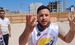 Hatay'da ücretleri ödenmeyen TOKİ işçilerinin çatıda eylemi devam ediyor: "'Git kendini at' dediler"