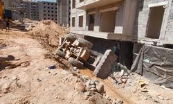 Malatya TOKİ şantiyesinde iş makinesi devrildi, operatör hayatını kaybetti
