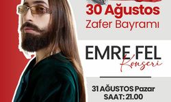 Merkezefendi’de sanatçı Emre Fel ile 30 Ağustos Zafer Bayramı coşkusu 