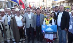 Osmangazi’de Uluslararası Balkan Festivali renkli görüntülerle başladı