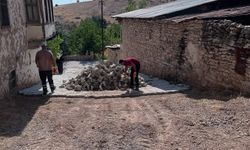 Ağın'da çevre ve yol düzenlemesi çalışması sürüyor