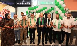Bingöl Valisi Usta, 12 Bingölspor'un butik mağazasının açılışını yaptı