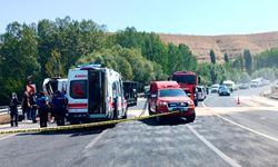 Darende’de devrilen tırın sürücüsü yoğun bakımda