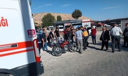 Darende’de Otomobil ile Motosiklet Çarpıştı: 1 Yaralı