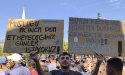 Malatya Erkenek’te su eylemi: Kaymakam çözüm sözü verdi