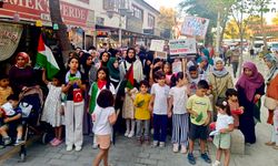 Malatya’da Gazze için yürüyüş ve basın açıklaması