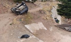 Malatya Hekimhan’da trafik kazası: Otomobil takla attı, 1 yaralı